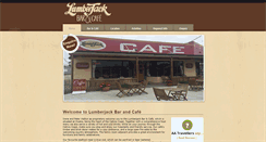 Desktop Screenshot of lumberjackbarandcafe.co.nz